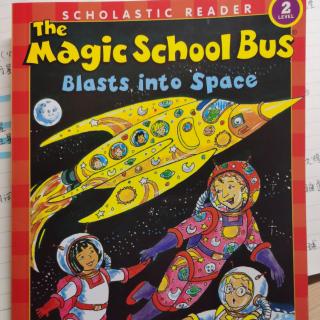 The magic school bus blasts into space