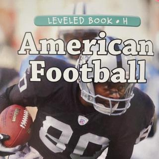 RAZ LevelH 103- American Football