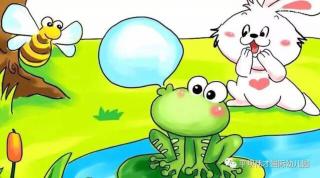 爱吹泡泡的小青蛙