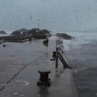  大自然的声音 狂风海浪 暴雨 打雷