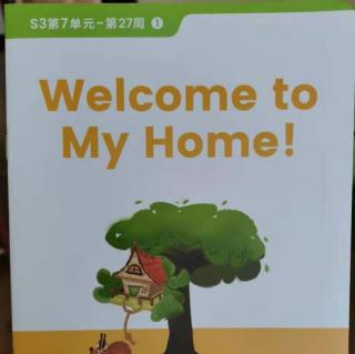 英语阅读～welcome   to  my  home