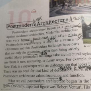 Postmodern Architecture