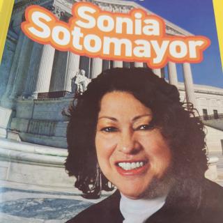 Sonia Sotomayor Day I