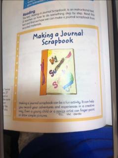 making a journal scrapbook