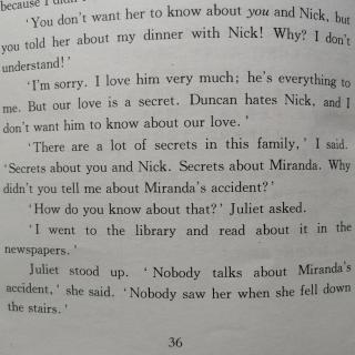 Remember Miranda 4-6 Not one of the family