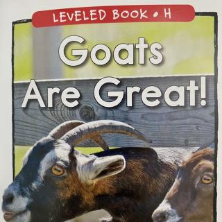 RAZ LevelH 305 - Goats Are Great！