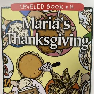 RAZ LevelH 406 - Maria's Thanksgiving