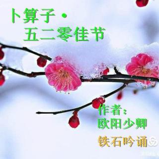 《卜算子·五二零佳节》作者：欧阳少卿