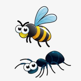 安博幼儿园鄢老师第206个睡前故事《蜜蜂先生与蚂蚁小姐的相遇》
