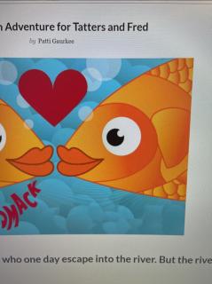 a goldfish adventure for Tatters and Fred