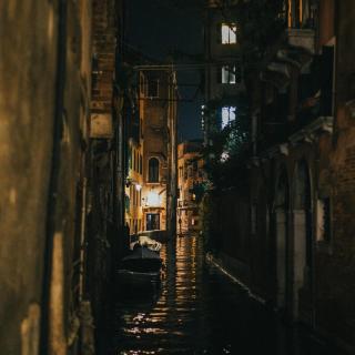 【白噪声】城市之光 深夜的威尼斯