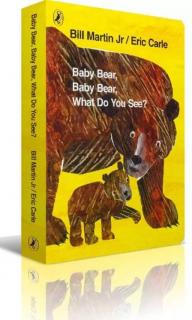 英文绘本《Babybear Babybear ,what do you see》小熊小熊你看到了什么