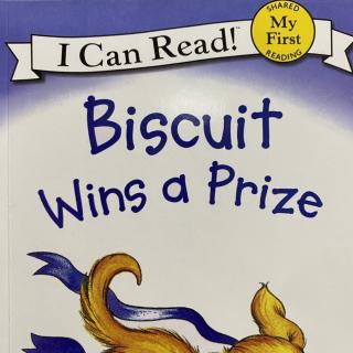 Biscuit wins a prize