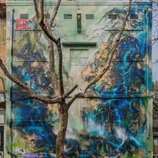 《陈英杰—南昌路街头艺术：自然重力》