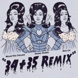 34+35(remix)-Ariana Grande ft.Doja Cat、Megan Thee Stallion