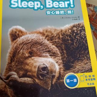 美国国家地理儿童英语分级读物  Sleep,Bear
