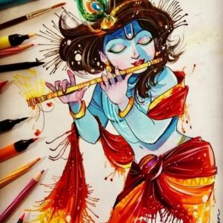 Krishna美妙的笛声