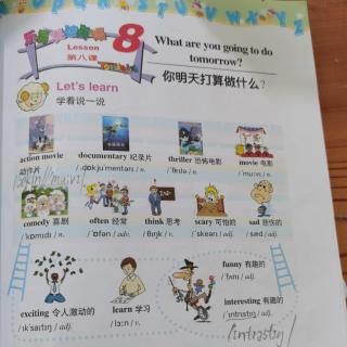 小升初B的Lesson8内容