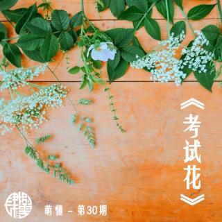 萌懂 - 第30期 - 《考试花》