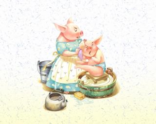 绘本故事《一只幸福的小猪》