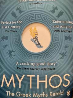 Mythos-The Greek Myths Retold-Foreword