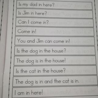 Sight words  in