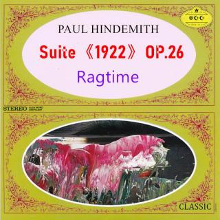 欣德米特：Suite '1922'-Ragtime