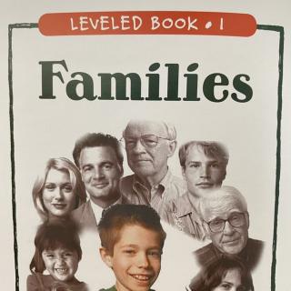 RAZ LevelI 206 - Families