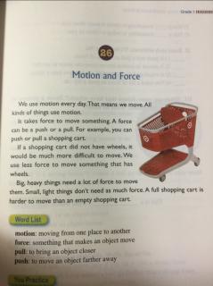 26 Motion and Force