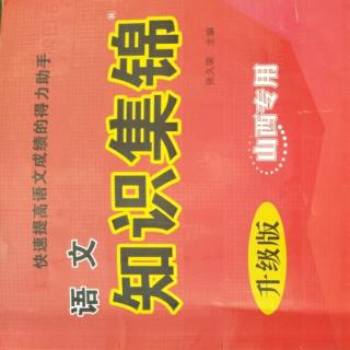 《知识集锦》02.佳句（类型）归类（19-21）