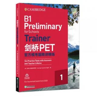 PET刷题班 Trainer Lesson 1