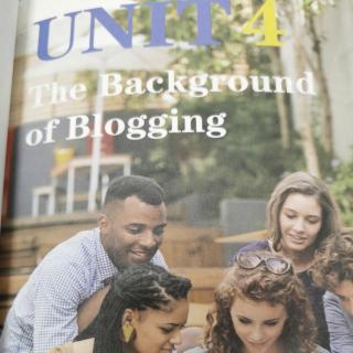 新五暑假HE绘本—U4The background of blogging