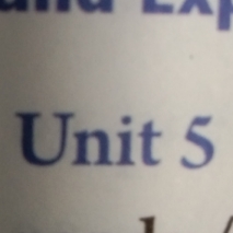 Unit5单词