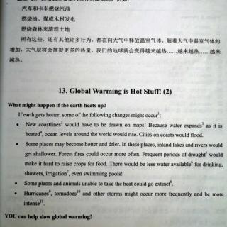 科普英语：Global Warming is Hot Stuff！（2（英汉双语））