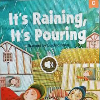 窝读英语 It's raining，It's pouring