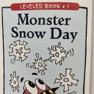 RAZ LevelI 502 - Monster Snow Day