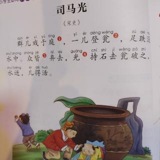 《小学生必背文言文》——司马光