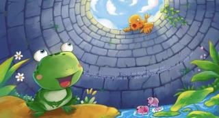 【绘本故事879】——《井底之蛙》