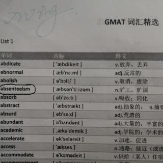 GMAT List 01