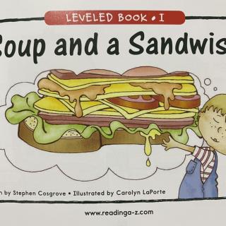 RAZ LevelI 807 - Soup and Sandwich