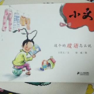 小文《这个的成语怎么说》