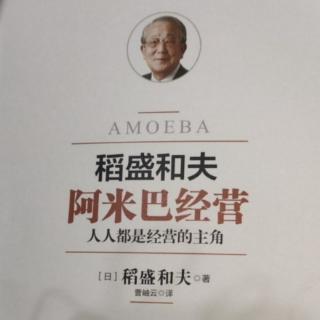 《阿米巴经营》P81-83选拔年轻人担任阿米巴长，培养他们。