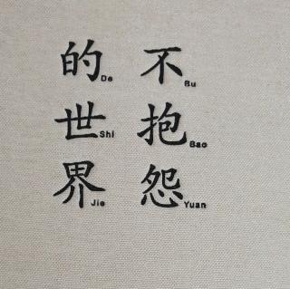 《不抱怨的世界》18--22页