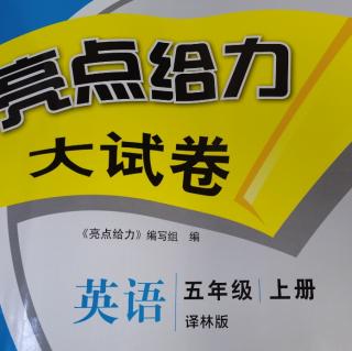 五上亮点第一单元B卷听力录音