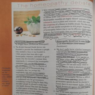 The Homeopathy debate