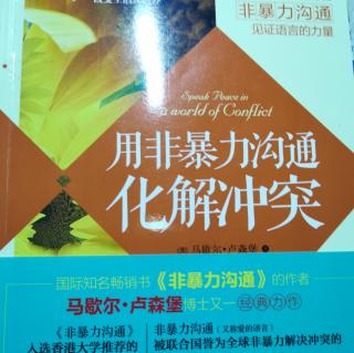 《用非暴力沟通化解冲突》 第六章 看到他人的美