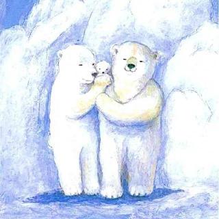 关怀生命，珍爱地球丨绘本 浮冰上的小熊