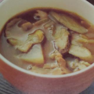 白萝卜牛蒡汤咖喱