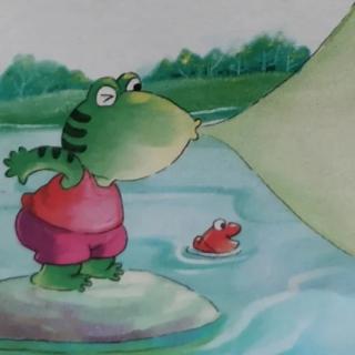 吹泡泡的大青蛙