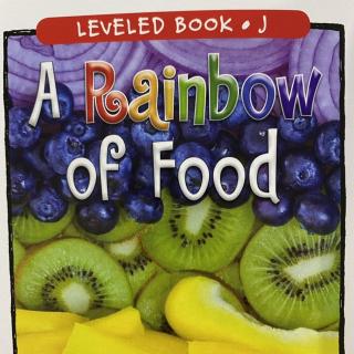 RAZ LevelJ 606 - A Rainbow of Food